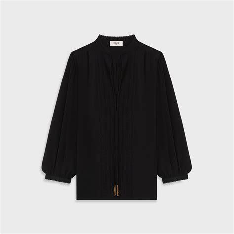 celine folk blouse|Celine.